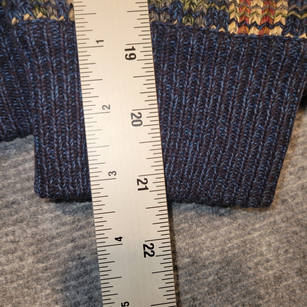 Gant Sweater Mens XL Blue Plaid Excellent Vintage 100% Cotton Crewneck Pullover - Picture 8 of 8